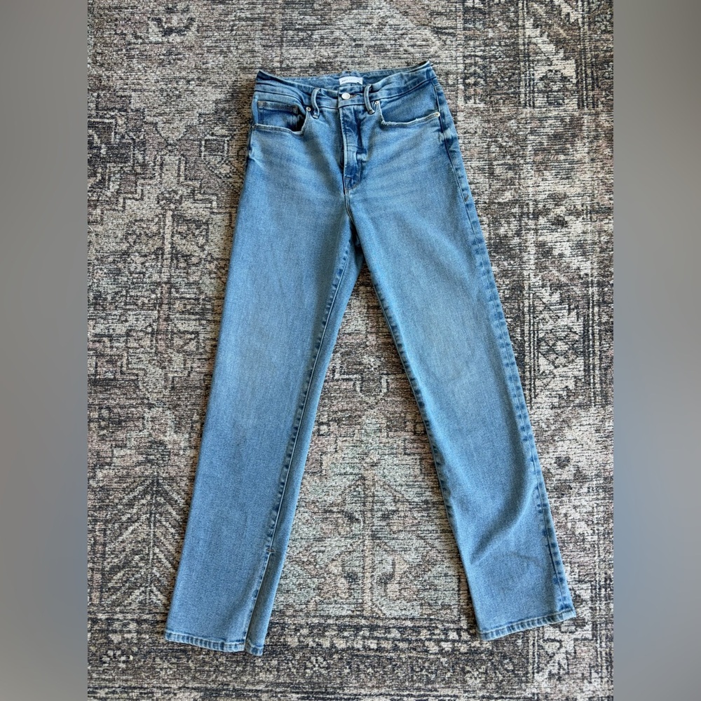 Good American split him jeans